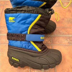 Sorel Black Winter Boot Sole